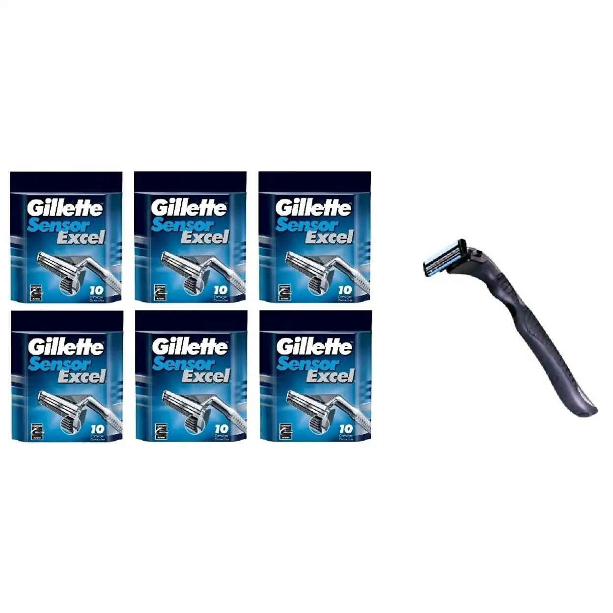 lames compatibles gillette sensor excel