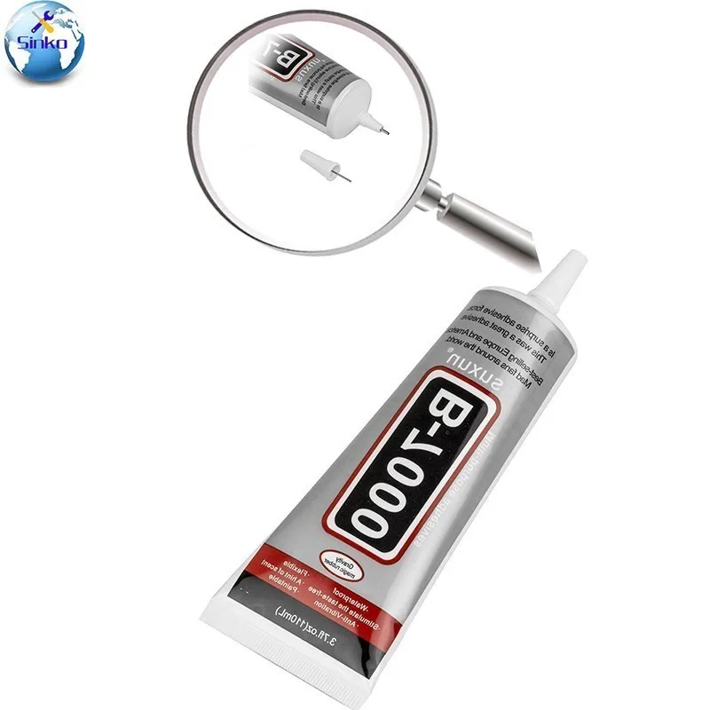 

110ml B-7000 Multi Purpose Glue Adhesive Epoxy Resin DIY Crafts Phone Frame Touch Screen Cell Phone Super Glue B7000