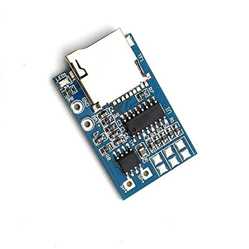 TF карта GPD2846A 1 шт. MP3 декодер плата 2 Вт модуль усилителя для Arduino питания GM Лидер