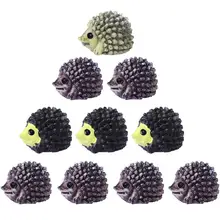 10 шт. миниатюрная статуя Ежика микро Пейзаж орнамент ремесла Дисплей украшения суккулент растение домашний сад бонсай украшения