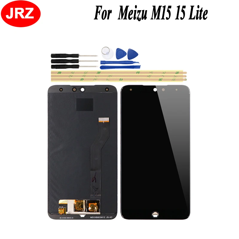 

For Meizu Meilan 15 M15 15 Lite LCD Display + Touch screen Digitizer Assembly Replacement+Tools+3M Tape