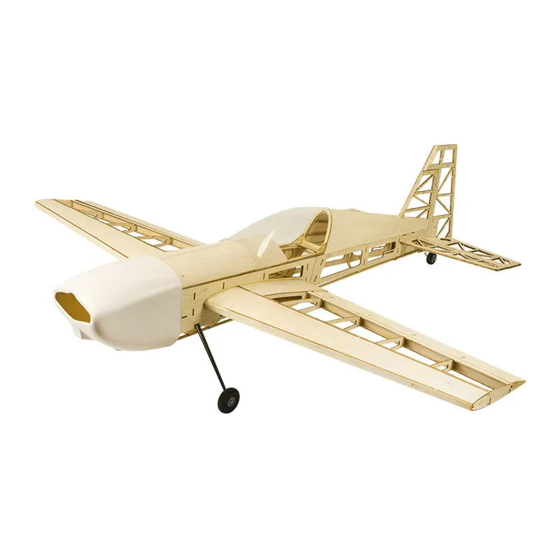 Экстра 330 Модернизированный 1000 мм размах крыльев Balsa Wood Building RC Airplane