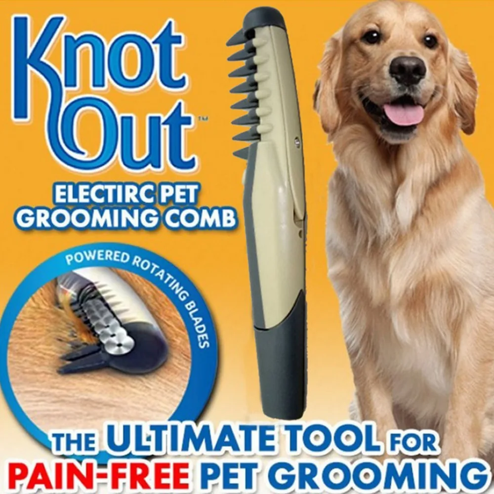 Grooming Groomer Pet Fur Remover Knot Out Pet Grooming Comb Hair