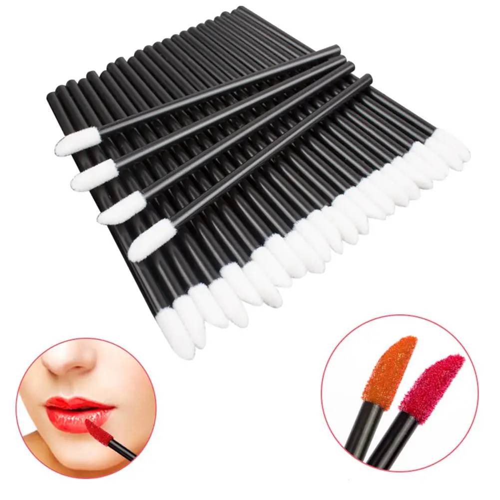 XY Fancy 150 шт./компл. одноразовые кисти для губ мягкая Кисть для макияжа для помады палочки для нанесения блеска на губы