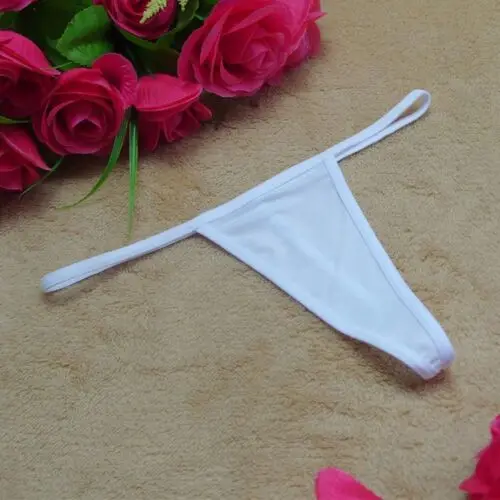 

Women's Sexy Lace Thongs G-string V-string Panties Knickers Seamless Lingerie Underwear White Black Red Yellow Blue