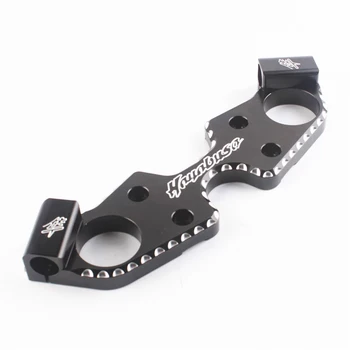 

For Suzuki Hayabusa 2008 2009 2010 2011 2012 2013 CNC 1PC Black Motorcycle Front Upper Top Clamp Lowering Triple Tree