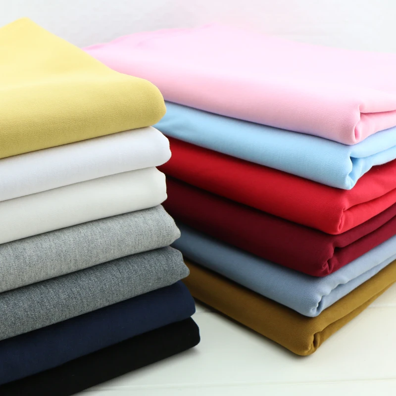 2019 Tissus Silk Fabric Long Johns Cloth Dense Hairs On The Back A Bit Thick Close Skin Qiu Dong Close-fitting Clothing Fabrics | Дом и сад