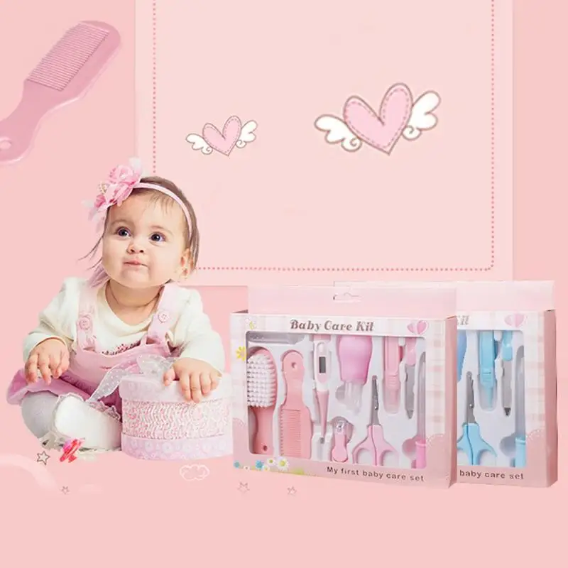 

10pcs/Set Portable Baby Health Care Set Grooming Cutter Nail Newborn Tool D3