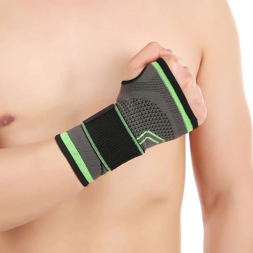 

1PCS Basketball Adjustable Volleyball Breathable Thumb Stabilizer Wrap Wrist Brace Badminton Wrist Support Sports Elastic