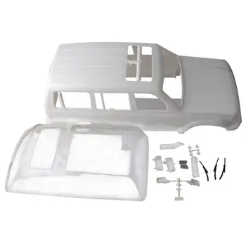 

LeadingStar 1/10 Land Cruiser LC80 HARD Plastic Body Shell 313mm Wheelbase for Axial SCX10 Rc Crawler Truck hz