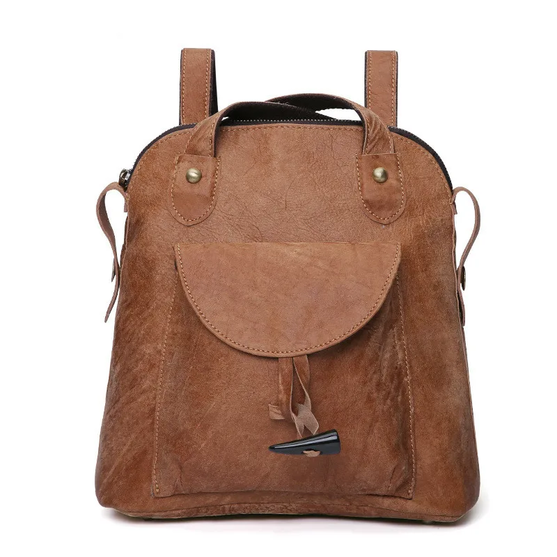 

New Genuine Leather Handbags Women Luxury Leather Shoulder Bag Women Bag Female Leather Vintage Bolsas Feminina Sac A Main