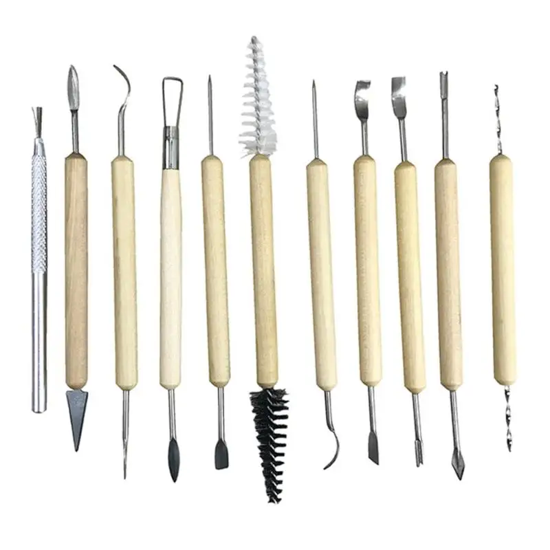 40pcs Clay Sculpting Pottery Carving Tool Set Ceramics Modeling Clay