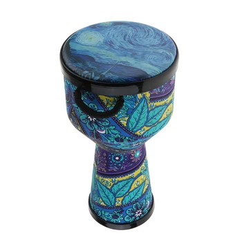 

8inch Djembe Bongo African Hand Drum Musical Handheld Percussion Instrument for Kids Adults Gift