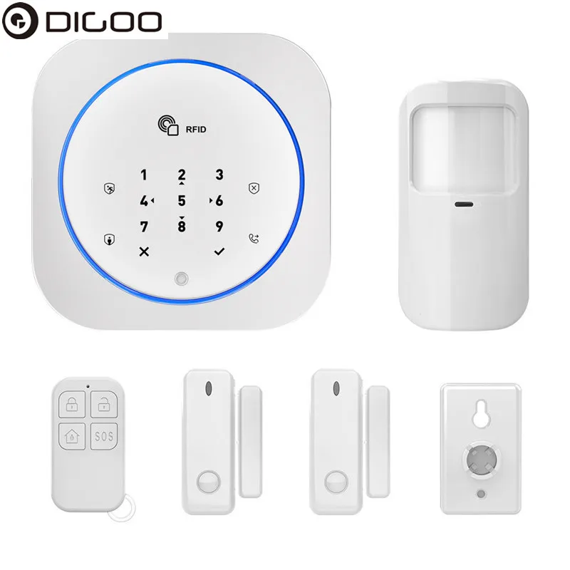 Digoo DG MAS1 433 МГц беспроводная домашняя система охранной сигнализации наборы смарт
