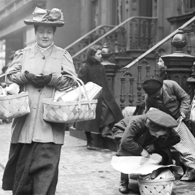 NYC Salvation Army Christmas Dinner 1908 Poster Print by Science Source (36 x 24) | Дом и сад