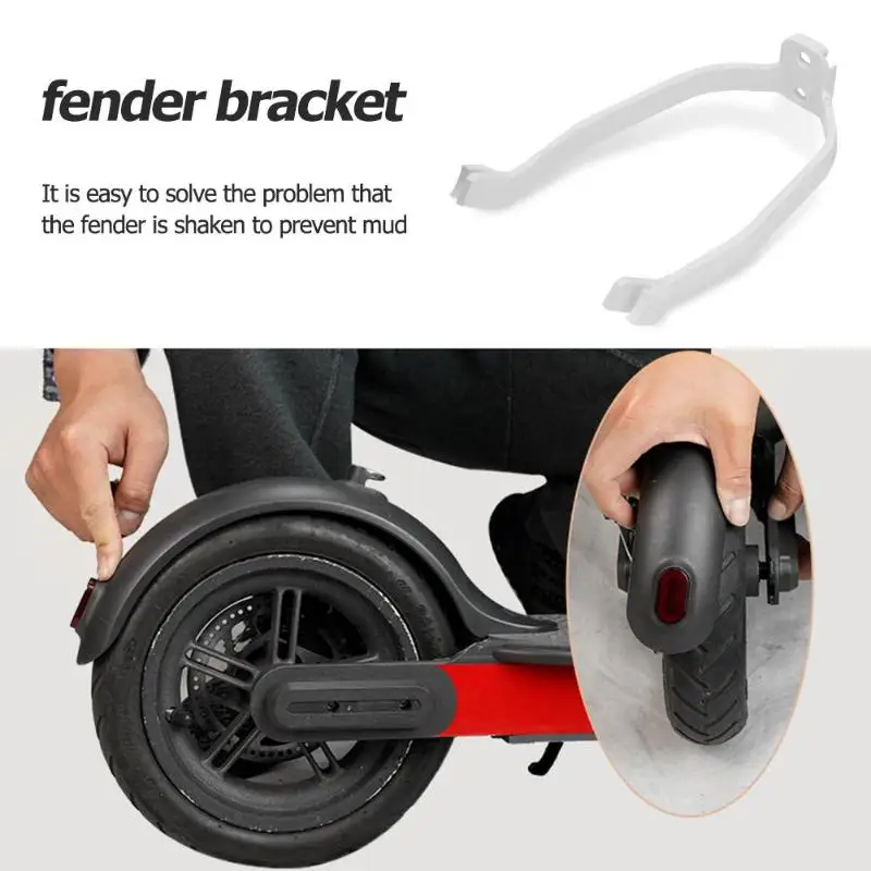 High Density Nylon Front Rear Mudguard Support for Xiaomi M365 & M365 Pro Electric Scooter Rear Fender Mudguard For Fender Brack High Density Nylon Front Rear Mudguard Support for Xiaomi M365 & M365 Pro Electric Scooter Rear Fender Mudguard For Fender Brack