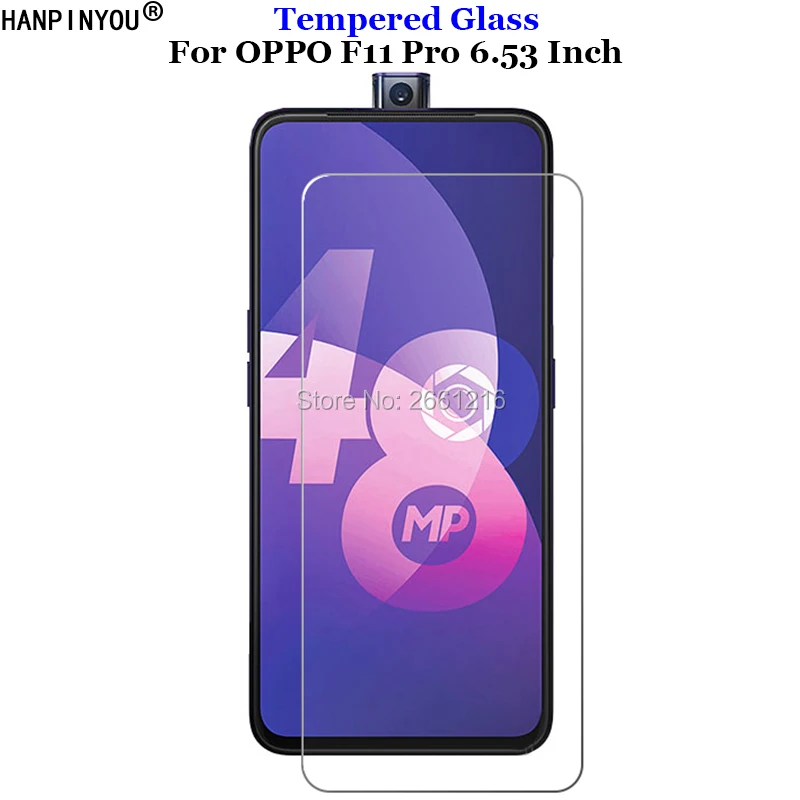 Для OPPO F 11 Pro закаленное стекло 9H 2.5D Премиум Защитная пленка для экрана F11 6