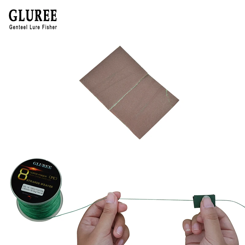 GLUREE 100 м/109 ярдов 8 стоит PE плетеная рыболовная леска из ПЭ 100% Комплексная линия