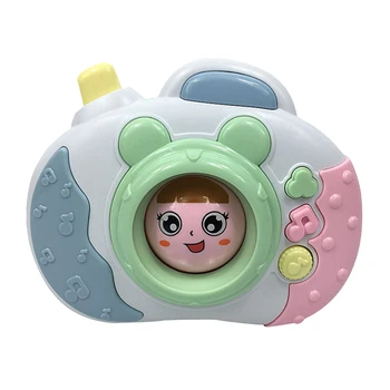 

1pc Kids Camera Toy Stylish Cartoon Funny Educational Mini Face Changing Pattern Accessory Toy for Baby Kids Children