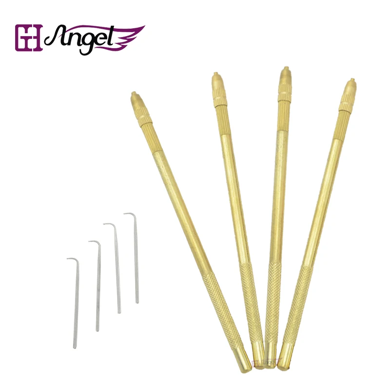 Angels 4pcs Professsional Lace Wig/toupee Ventilating Holder+4pcs Hook