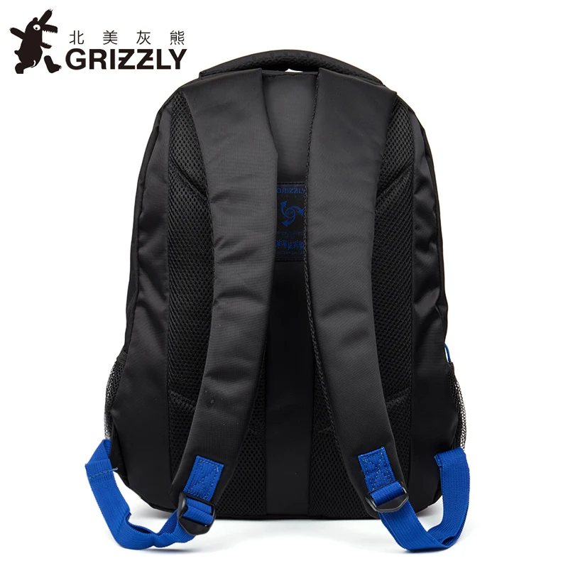 Мужские рюкзаки GRIZZLY, многофункциональная сумка Mochila с большой вместительностью, походные сумки, походная сумка для мальчика-подростка