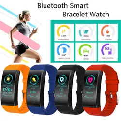 Bluetooth Смарт-часы спортивный фитнес-Браслет Водонепроницаемый Smartband монитор кровяного давления пульса для iOS Android 30A13