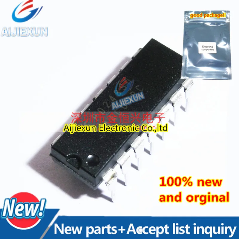 

10pcs 100% new and orginal 74AC04PC 74AC04 DIP-14 Hex Inverter in stock