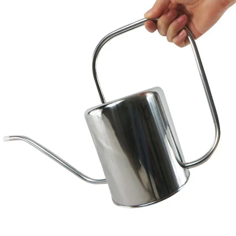 

Stainless Steel Watering Kettle Garden Spray Bottle Irrigation Tool Long Mouth Innovative Watering Pot For Indoor Durable