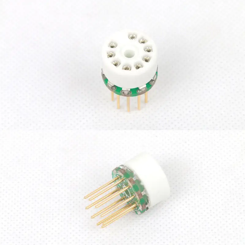 

DYKB Tube conversion Socket Adapter 12ax7 ecc83 (adapter top) TO 6n2 (Bottom) Tube TO Socket
