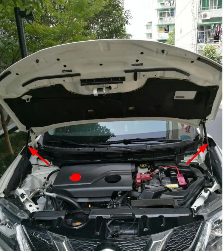 Подходит для 2014 2016 Nissan X Trail XTrail T32 аксессуары автомобиля капот газовая