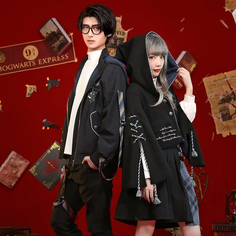 

Ravenclaw cosplay hose scarf Harris Potter Costume shirts hoodie coleccion jacket for woman man sets