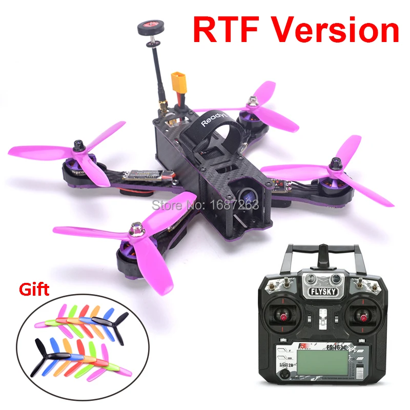 

Ready to Fly FPV X220 220mm Quadcopter Frame F3 Acro Littlebee 30A BLHeli_S ESC 2205 Pagoda antenna Flysky FS-i6X For Wizard 220