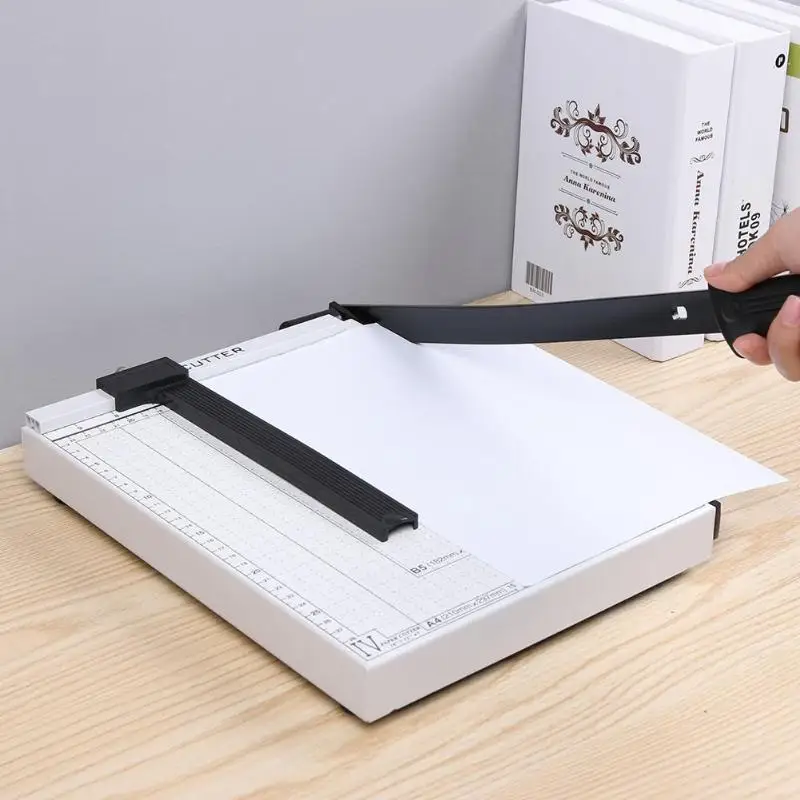 المهنية A4 ورقة بطاقة الانتهازي المقصلة DIY سكرابوكينغ الصورة الدقة القاطع الحرفية للمنزل/مكتب/مدرسة