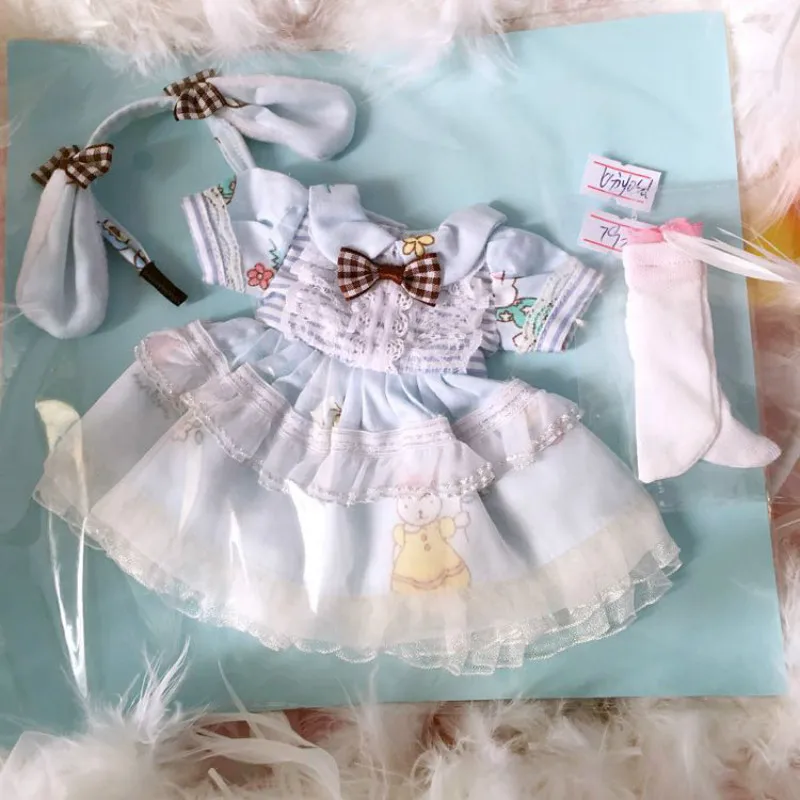 BJD Кукла Одежда платье комплект наряд для куклы 1/6 1/4 blyth yosd одежда|doll clothes|bjd doll