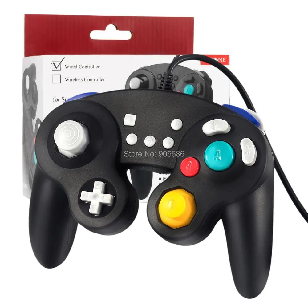 EXLENE 3M USB контроллер геймпад для Nintendo Switch совместим с PS3/PC аудио функция Gamecube