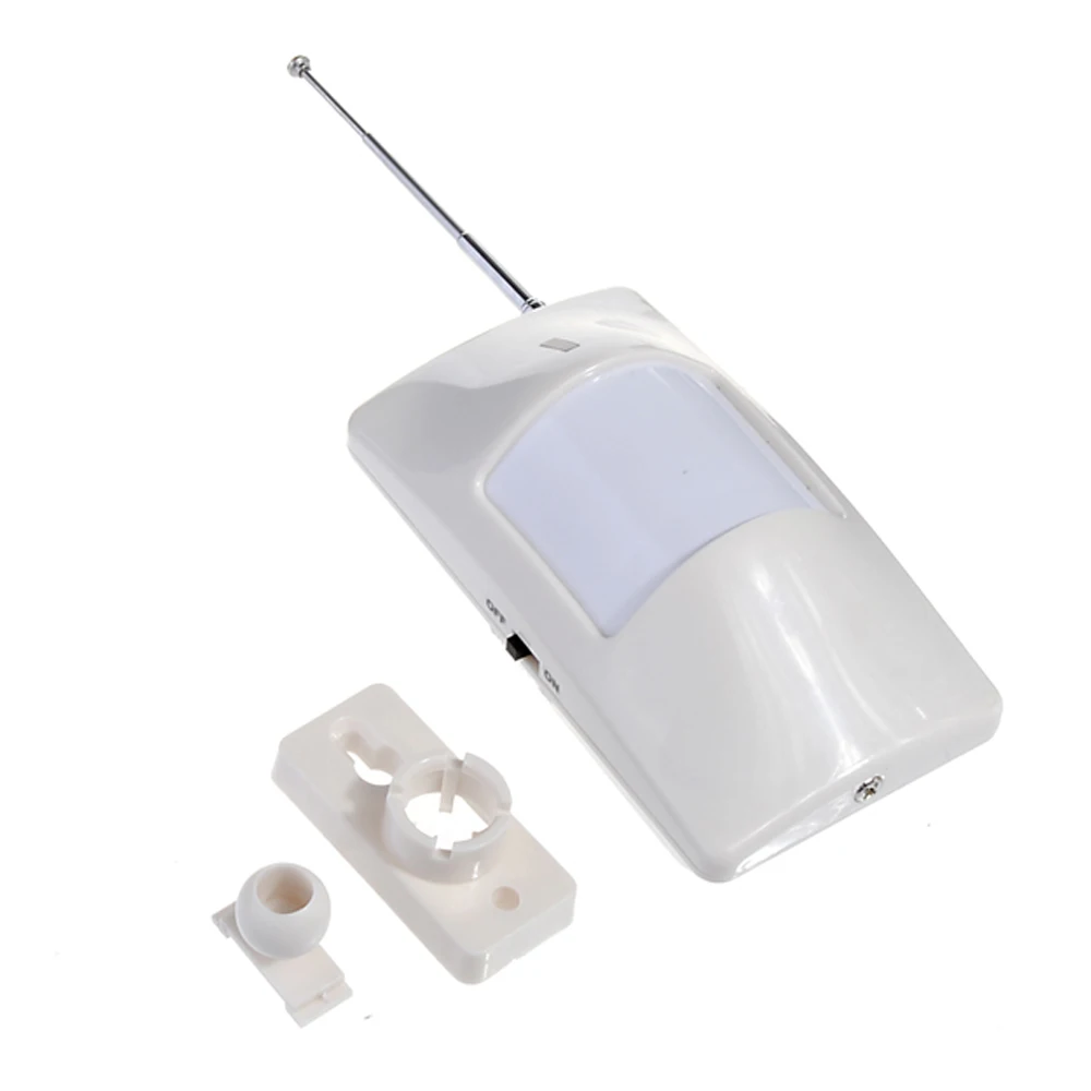 

433MHZ Wireless PIR Motion Detector High RFI/EMI Immunity Automatically Identify Control for Home Alarm Home Security Indoor