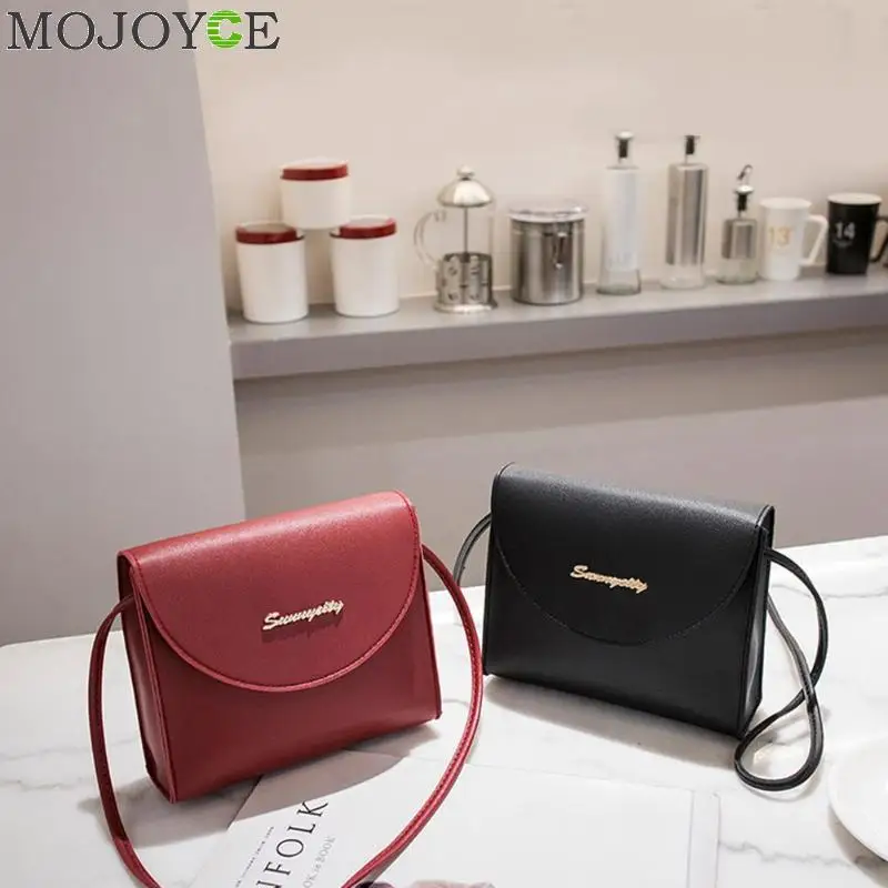 Teenage Girls Stylish Messenger Bags PU Leather Women Mini Shoulder