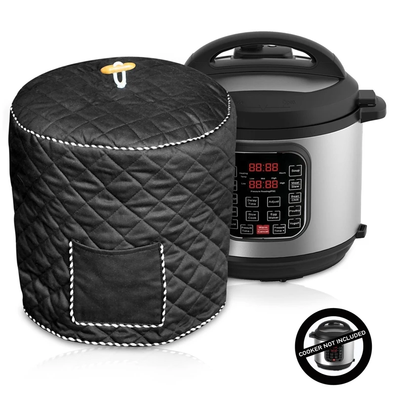 

Universal Fit 6QT Ready To Cook Cooker Electric Pressure Cooker Lid Decorative Cover Kitchen Assistance Pocket