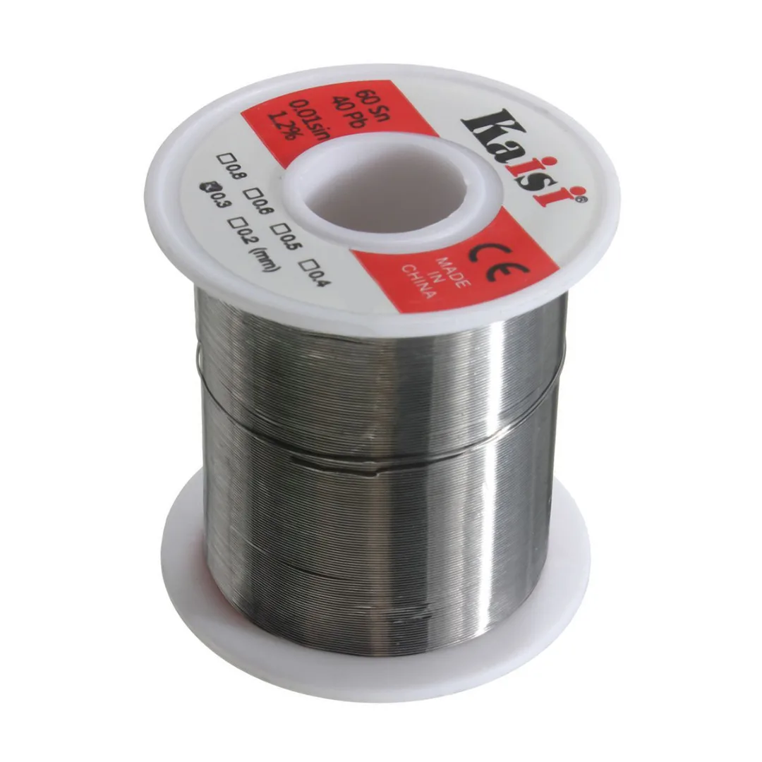 

OSSIEAO NEW 0.3mm 150g Tin Lead Flux 60/40 Rosin Core Solder Soldering Welding Wire Reel