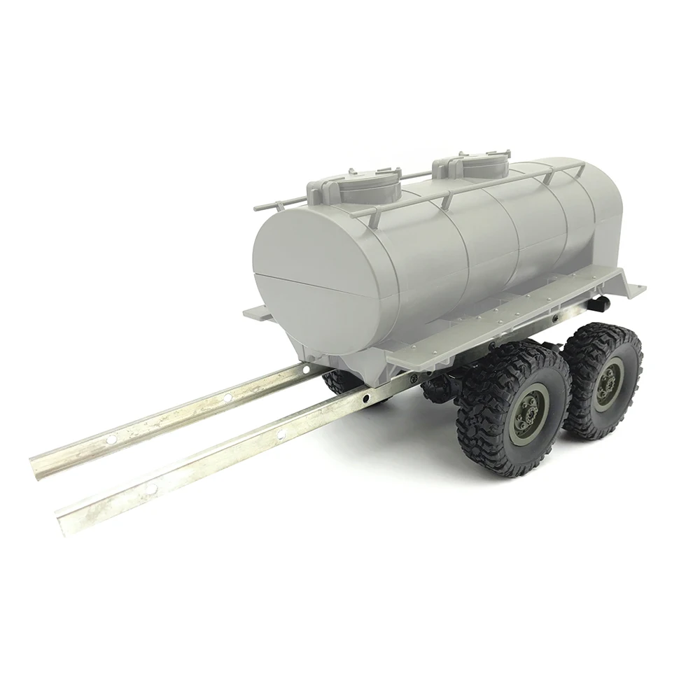 For WPL B24 B16 B36 Simulation Train Oil Transport Tank Tanker Trailer Basket Remote Control Car Toy Model RC Car Parts New