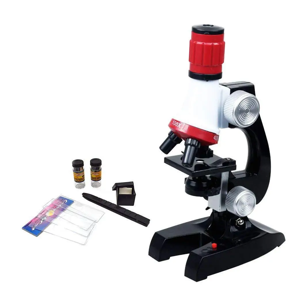 Набор микроскопов для детей игрушки Science 0,6 кг 1200X эксперимент развивающие игрушки старше 3 лет