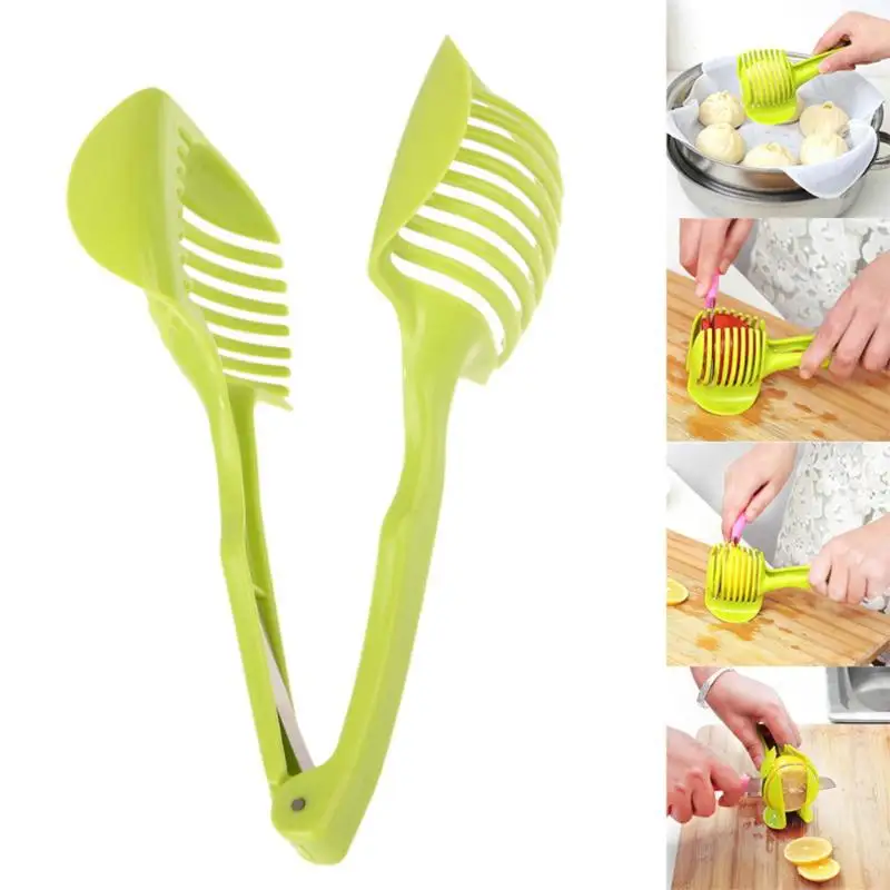 Многофункциональный фруктовый, овощной слайсер ABS пластик терка для лимонов оранжевый нож резак для томатов держатель торта Кухонные гаджеты инструмент