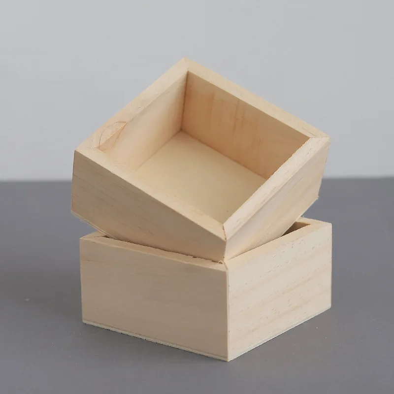 

Wooden Storage Box Home Department Store Finishing Desk Storage