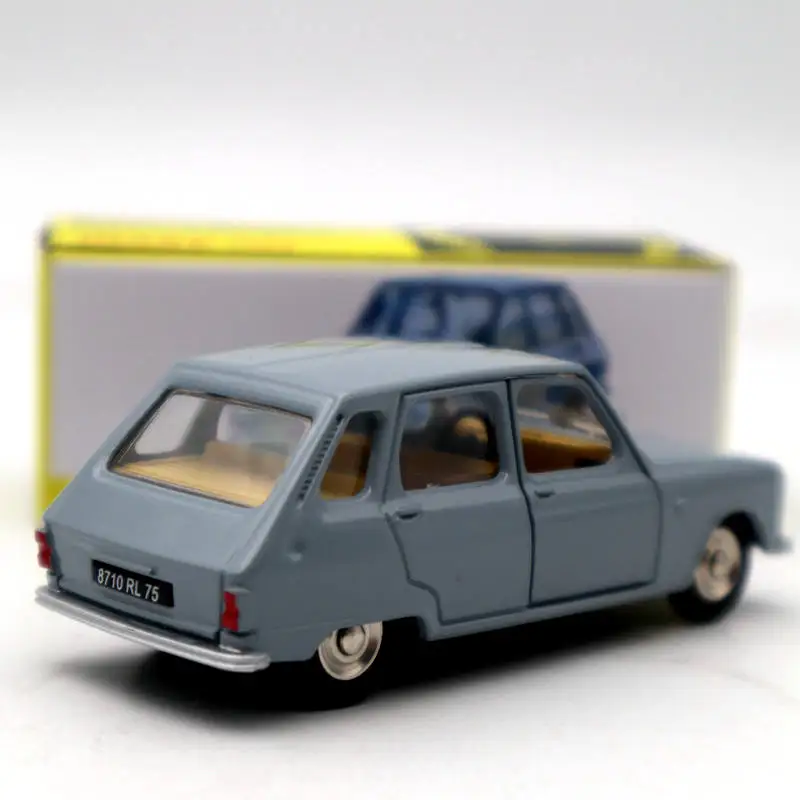 Атлас 1/43 Dinky toys ref 1453 Renault 6 / R6 phase II литые модели ограниченная серия коллекционные