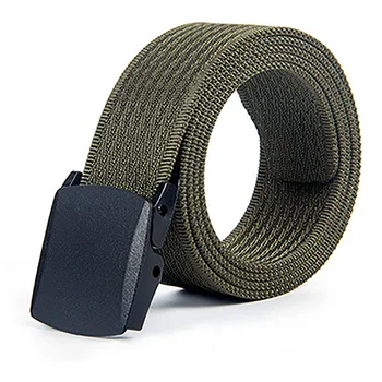 

2019 Automatic Buckle Nylon Belt Male Tactical Belt Mens Military Waist Canvas Belts Cummerbunds High Quality Strap