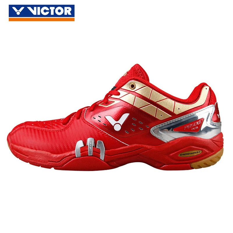 Оригинальная обувь Victor для бадминтона мужские и женские нескользящие дышащие спортивные кроссовки для тенниса Sh P8500