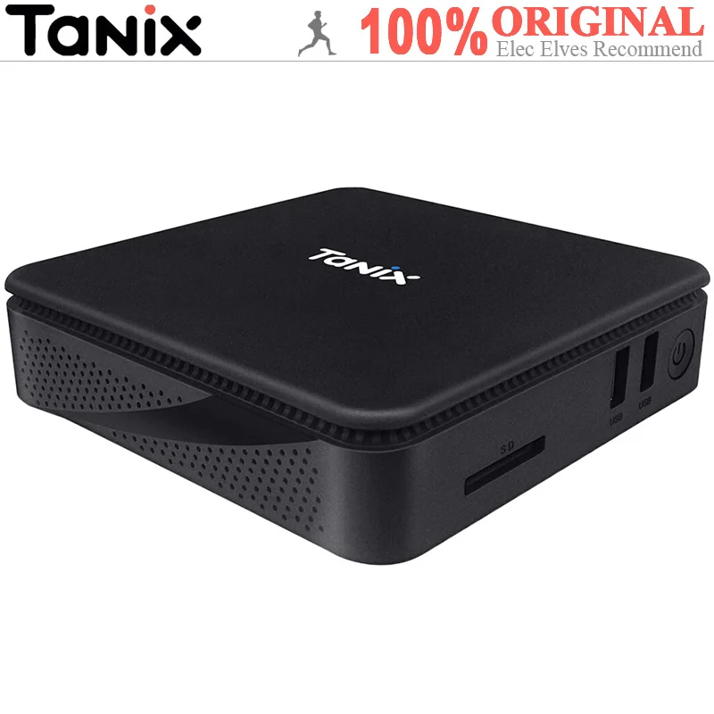 

Tanix TX88 TV Box Mini PC Intel HD Graphics 600 GPU N4100 CPU 4GB DDR4 RAM 64GB ROM 5G WiFi Bluetooth 4.0 1000M LAN Set Top Box