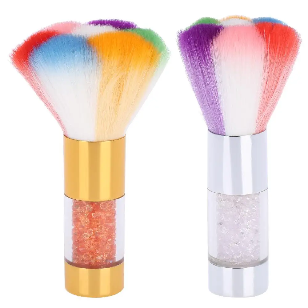 

Makeup Brushes Soft Nail Art Dust Remover Powder Brush Cleaner for Acrylic UV Gel Blush Brush Makeup Tools