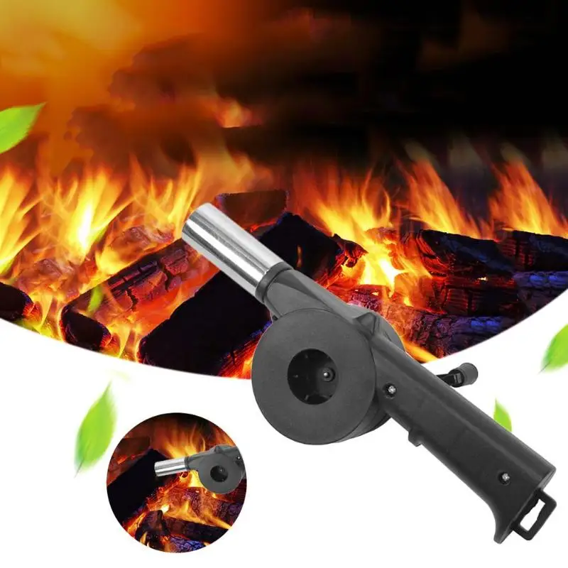 Manual Fan Air Blower Barbecue Fire Outdoor Cooking Picnic Camp Hand Tools For Camping Tool | Дом и сад