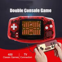 COOLBABY RS-5 3 дюмовая игровая консоль перезаряжаемый портативный игровой плеер встроенный 400 классические игры видео консоль для детей